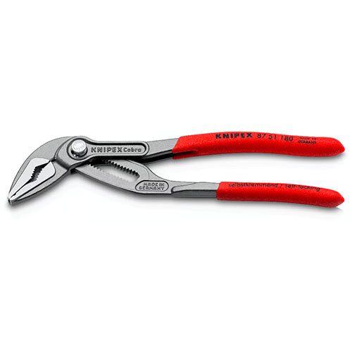 Hightech-Wasserpumpenzange Cobra® ES, Knipex, 180mm, Knipex, 87 51 180