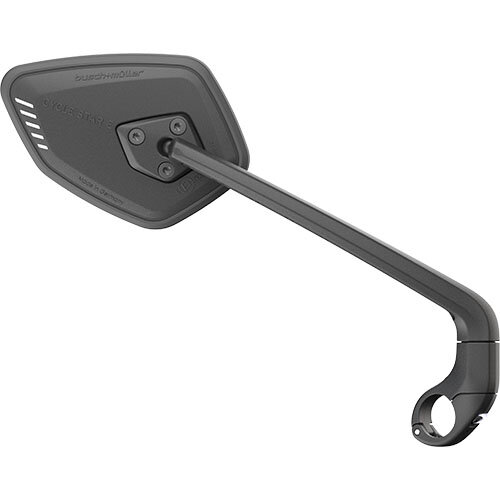 Spiegel Cycle Star E, Ø=22,2mm, B+M, R, E-45, Kunststoff/Alu, schwarz, Busch + Müller, 913/512VRGE