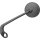 Spiegel Cycle Star 80/5, langer Arm, Ø=22,2mm, B+M, L, Kunststoff/Alu, Ø=80mm, schwarz, Busch + Müller, 903/5VL