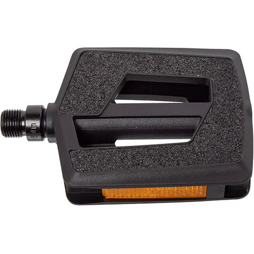 ANTIRUTSCHPEDAL, Kunststoff, Sandpapier, Industrielager, schwarz, Messingschlager, 311457