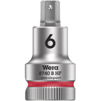 8740 B HF Zyklop Bitnuss, Wera, 3/8"-Antrieb, 6,0 x...