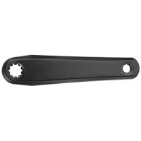 SAMOX Kurbelarm SHAPE2 ISIS 160/13 für Bosch Gen.1,2,4,5 / Brose, links, Alu, schwarz