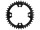KMC Kettenblatt E-Bike/MTB 38T Narrow-Wide, BCD 4x104, Stahl schwarz