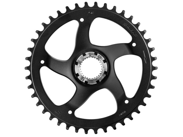 KMC Kettenblatt E-Bike/MTB 34T Narrow-Wide, BCD 4x104, Stahl schwarz
