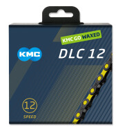 KMC Kette DLC12, 12-fach, 126 Glieder, black/yellow,...