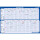Jahresplaner 2027 Wandplander Karton 60x90cm gerollt folienkaschiert