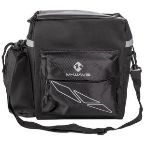 Lenkertasche "M-WAVE UTRECHT TRAVEL", polyester 600 D, schwa