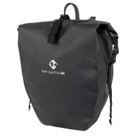 Gepäckträgertasche "M-WAVE", schwarz,...