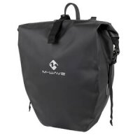 Gepäckträgertasche "M-WAVE", schwarz,...