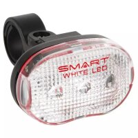 SMART Blinklicht, 1 weisse LED, 2 Funktionen, mit Clip-on Ha