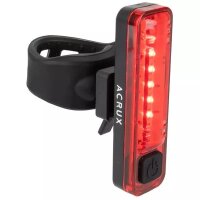 USB-Rücklicht >ACRUX<, SMART, 7 rote LED, 3...