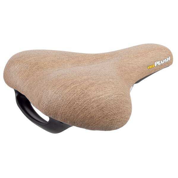 Sattel Velo >Stella Urban E-Grip<, 265 x 207 mm, beige, mit
