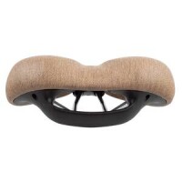 Sattel Velo >Stella Urban E-Grip<, 265 x 207 mm, beige, mit