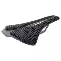Sattel >3D Carbon<, 3D Druck, Carbon, 252 x 140 mm,...