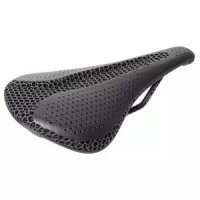 Sattel >3D Comp<, 3D Druck, 245 x 143 mm, schwarz