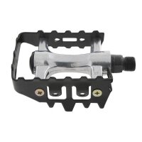 MTB-Pedal >Steady-A5<, Alukörper silber /...
