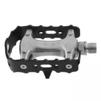 MTB-Pedal >Steady-A4<, Alu, silber, mit schwarzem...