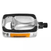 Anti-Rutschpedal >Steady A9<, Alu, silber, schwarze...