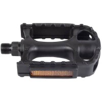 MTB-Pedal>Steady K3<, Kunststoffkörper, Kugellager, mit Refl