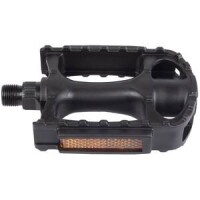 MTB-Pedal>Steady K3<, Kunststoffkörper, Kugellager, mit Refl