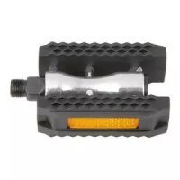 Alu - Blockpedal, schwarz, 9/16" Achse, mit...