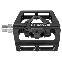 Kombipedal M-WAVE >Freedom clipless<, CNC gefräster Alukörpe
