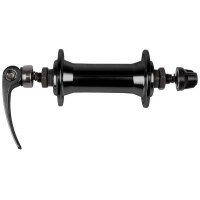 Alu-Nabe, Vorderrad, schwarz eloxiert, 32 Loch (14 G), OLD 1
