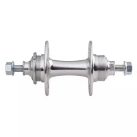 Bahn-Nabe, Alu, HR, 32 Loch, silber poliert, FIX/FREE, OLD: