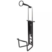 Flaschenhalter, Alu, schwarz/silber, für 1500 ccm...