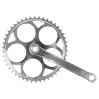 Kettenradgarnitur, 1-Gang, 170 mm Stahl-Kurbel, Stahl-Ketten