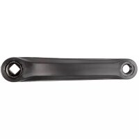 Kurbel, links, Stahl, 170 mm, kunststoffummantelt, JIS, schw