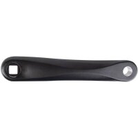 Kurbel, links, Alu, schwarz, 170 mm, JIS um 45°...
