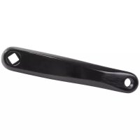 Kurbel, links, Alu, schwarz, 175 mm, Offset 20mm