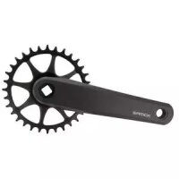 Kettenradgarnitur SAMOX, JIS, Alukurbel 170 mm, Stahlkettenb