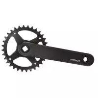 Kettenradgarnitur SAMOX, JIS, Alukurbel 170 mm, Stahlkettenb