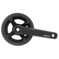 Kettenradgarnitur SAMOX, JIS, Alukurbel 152 mm, Stahlkettenb