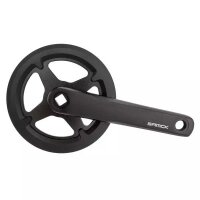 Kettenradgarnitur SAMOX, JIS, Alukurbel 160 mm, Stahlkettenb