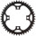 E-Bike Kettenblatt - narrow wide, Stahl, Lochkreis 104mm, 44