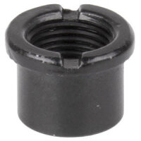 Kettenblattmutter, M8x0.75x3.7L, Stahl, schwarz