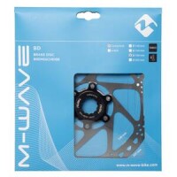 Bremsscheibe, Centerlock, 180mm, Edelstahl, M-WAVE AM-Verpac
