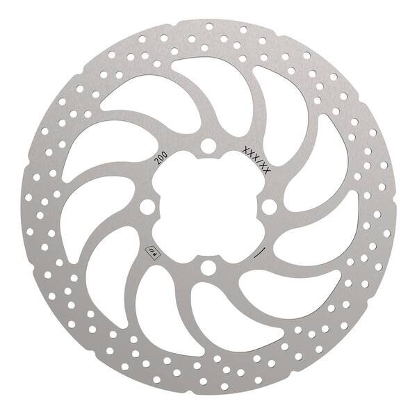 Bremsscheibe, 4-loch Rohloff Speedhub, 200mm, Edelstahl, OEM