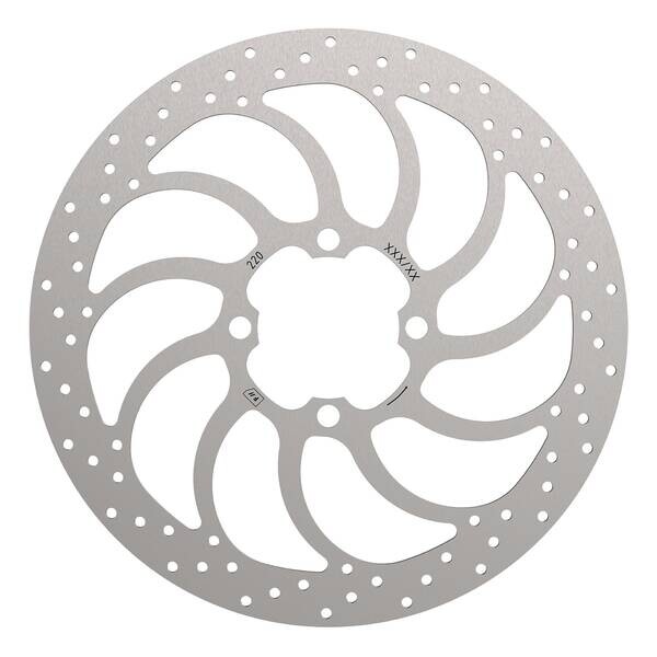 Bremsscheibe, 4-loch Rohloff Speedhub, 220mm, Edelstahl, OEM