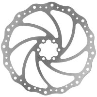 Bremsscheibe >BD-203<, 203 mm, Edelstahl, M-WAVE...