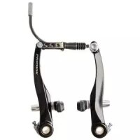 V-Bremskörper PROMAX, Alu, VR+HR, 110mm, schwarz, MV