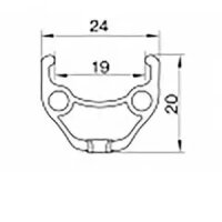 Disc Felge,  28"/29", 622 x 19 mm, 32 Loch,...