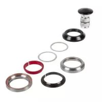 Integrierter Steuersatz, 1.1/8", Alu, schwarz,...