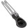 Kappe für AHEAD-Steuersatz >QRIR Top< M-WAVE, 1.1/8", schwar