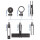 Kappe für AHEAD-Steuersatz >QRIR Top< M-WAVE, 1.1/8", schwar