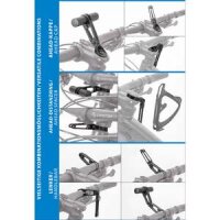 Lampenhalter >QRIR Extender< M-WAVE, Alu, schwarz eloxiert,