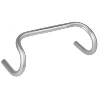 Rennlenker, 425mm (außen), Alu, silber, mit Nut...